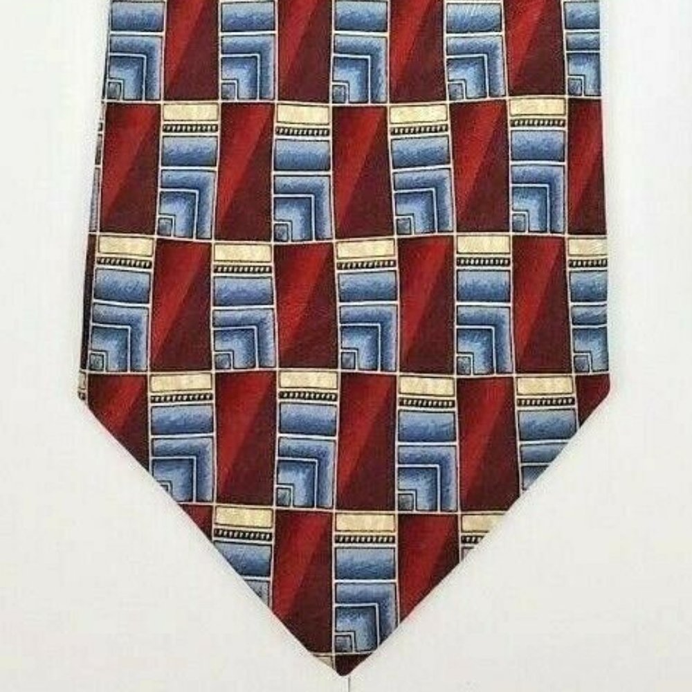 Todays Man Men's Dress Suit Neck Tie 100% Silk